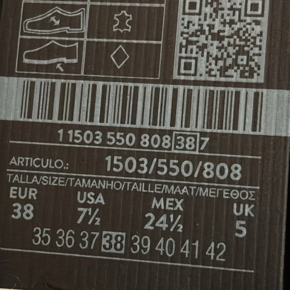 NWT. Massimo Dutti Silver Metallic Ballet Flats with Buckle. Size 7,5. - Picture 6 of 9